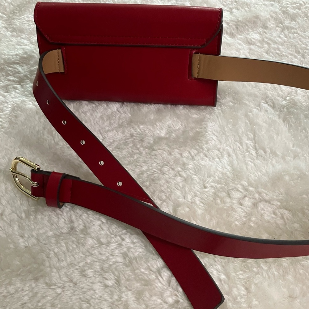Kate Spade | Red Hot Leather Belt Bag - Picture 9 of 16